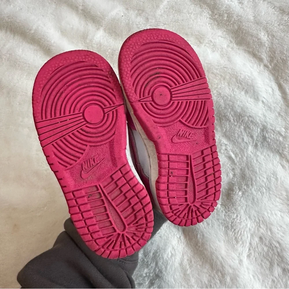 Nike Dunk Low Fuscia Toddler Size 7C